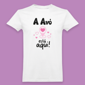 T-shirt "mora aqui"