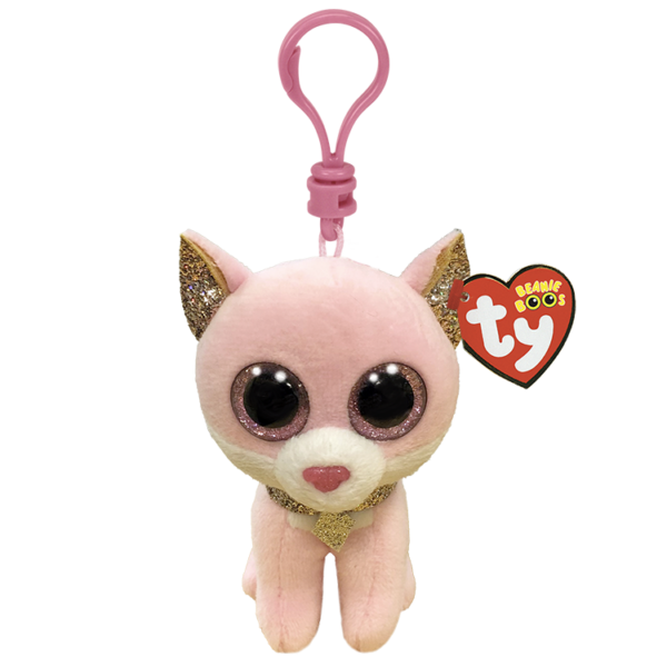 Peluche CLIP BEANIE BOOS FIONA - GATA 8CM