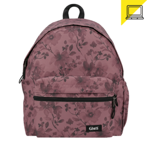 Mochila Clássica PC - Floral Pink