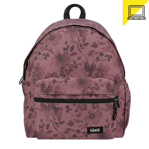 Mochila Clássica PC - Floral Pink