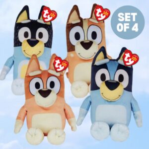 Pack B. Babies Bluey, Bingo, Chilli , Bandit