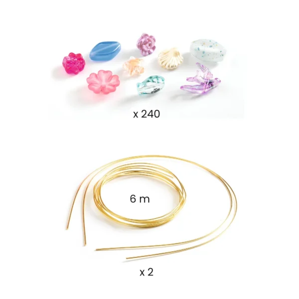 Kit para criar 2 Tiaras - Azul - Image 3