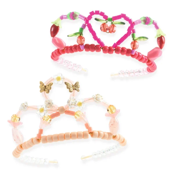 Kit para criar 2 Tiaras - Rosa - Image 2
