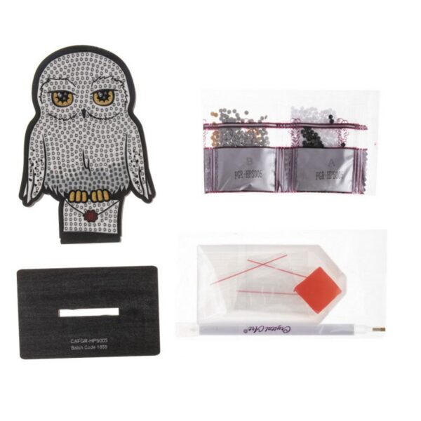 Kit de Pintura com Diamantes - Hedwig Harry Potter - Image 2