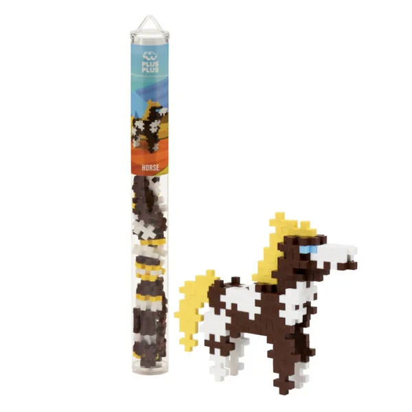 Blocos de Construção PLUS PLUS Cavalo (100 Peças)