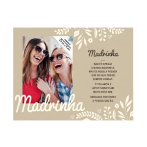 Moldura de Madeira "Madrinha"
