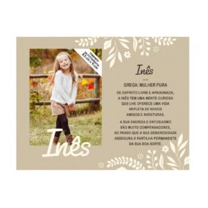 Moldura de Madeira "Inês"