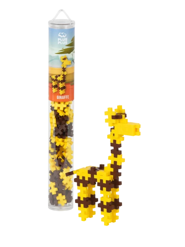 Blocos de Construção PLUS PLUS Girafa (100 Peças)