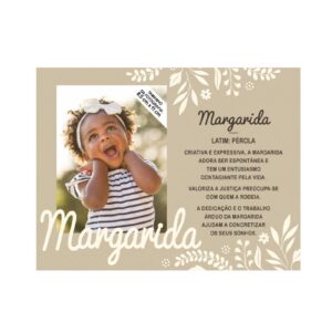 Moldura de Madeira "Margarida"