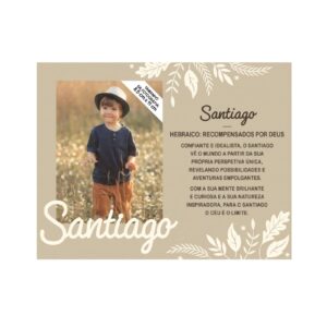 Moldura de Madeira "Santiago"