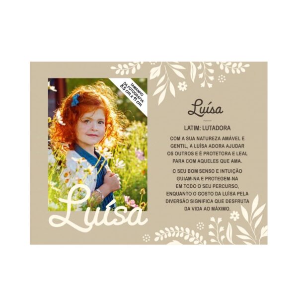 Moldura de Madeira "Luísa"