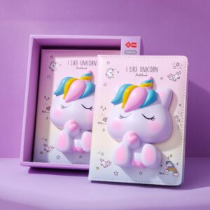 SQUISHY - Caderno | Unicórnio