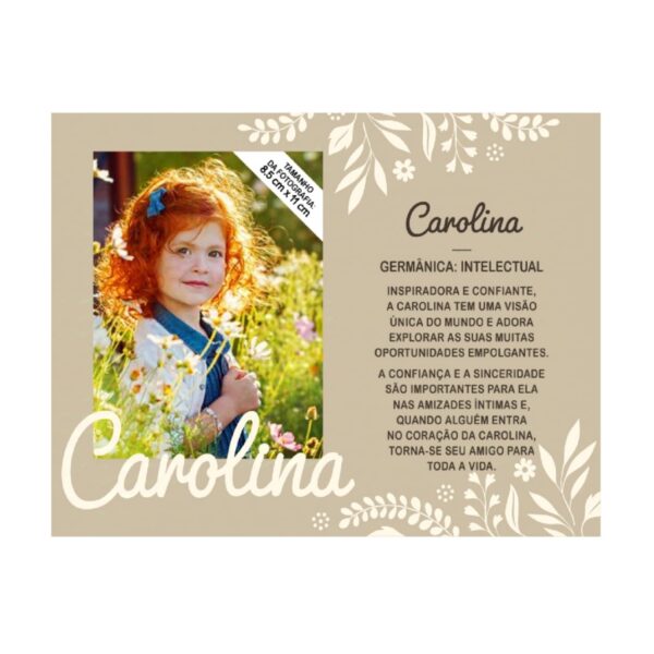 Moldura de Madeira "Carolina"