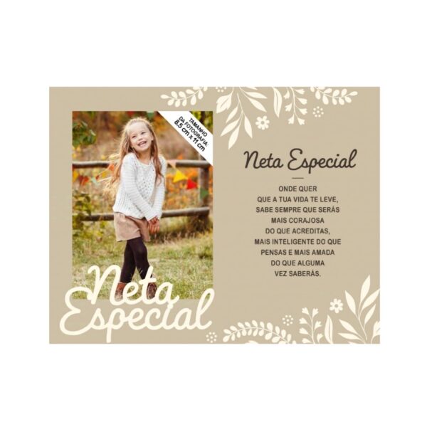 Moldura de Madeira "Neta Especial"