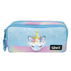 Estojo double- Miss Unicorn