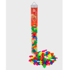 Blocos de Construção PLUS PLUS - Cores Néon (100 Peças)