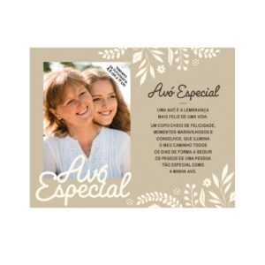 Moldura de Madeira "Avó Especial"