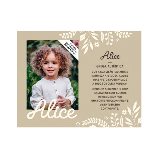 Moldura de Madeira "Alice"