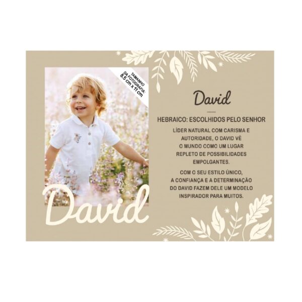 Moldura de Madeira "David"