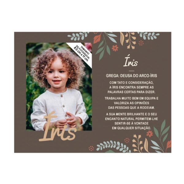 Moldura de Madeira "Íris"