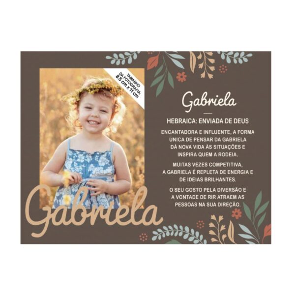 Moldura de Madeira "Gabriela"