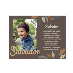 Moldura de Madeira "Salvador"