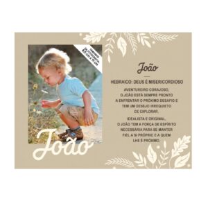 Moldura de Madeira "João"