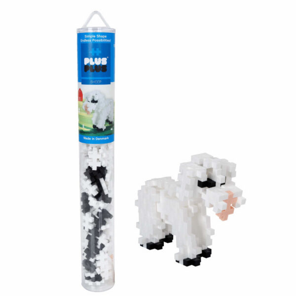 Blocos de Construção PLUS PLUS Ovelha (100 Peças)