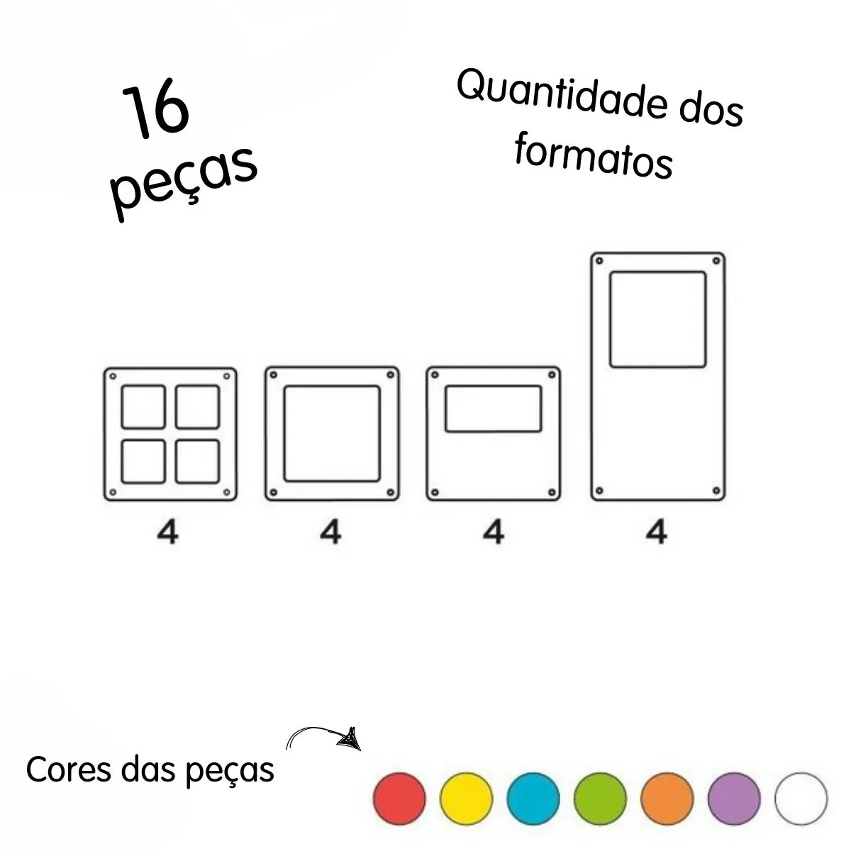 Imanix - door & windows 16 peças - Imagem de 4