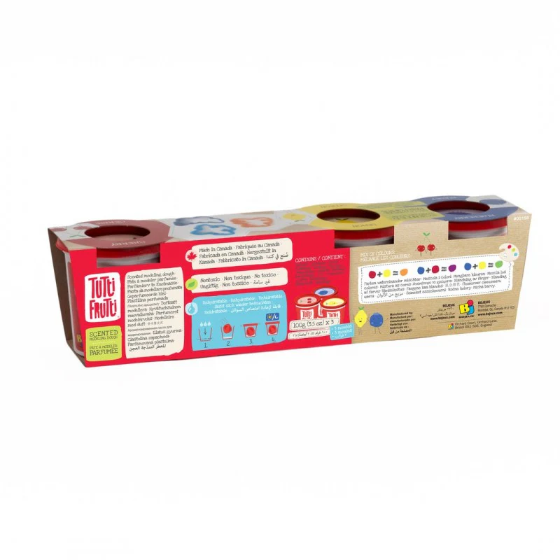 Pack 3 Potes Plasticina + Moldes - Imagem de 2