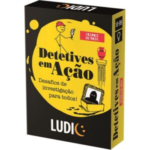 Jogo de Cartas: Detetives em Ação - Crimes de Arte
