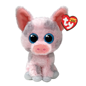 Peluche Beanie Boos - Hambone - Porco 15cm