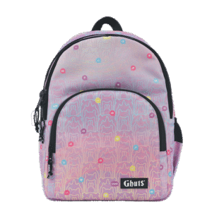 Mochila Escolar King - Bubble Blush