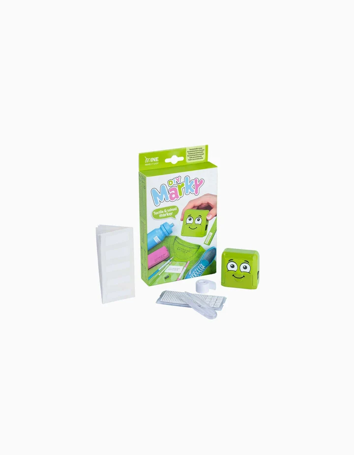 Carimbo MARKY diy colop verde