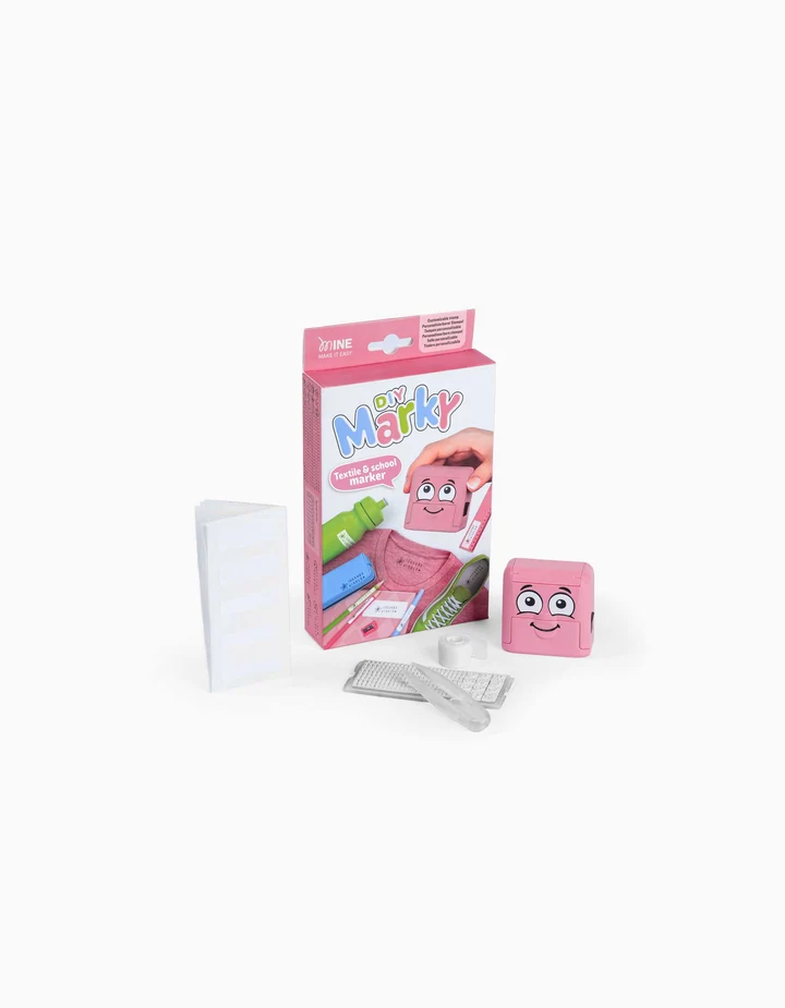 Carimbo MARKY diy colop rosa